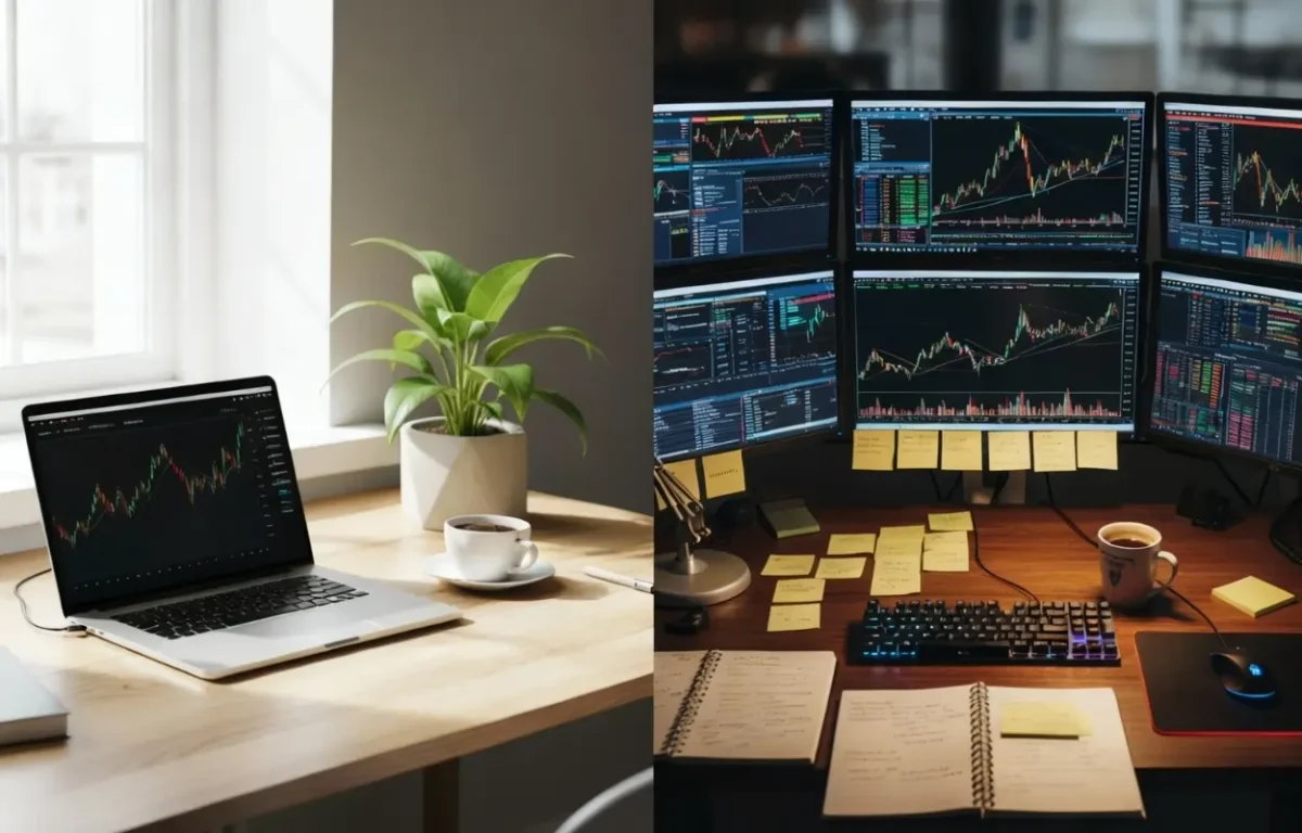 Outils du métier : Comparaison des stratégies de day trading et de swing trading